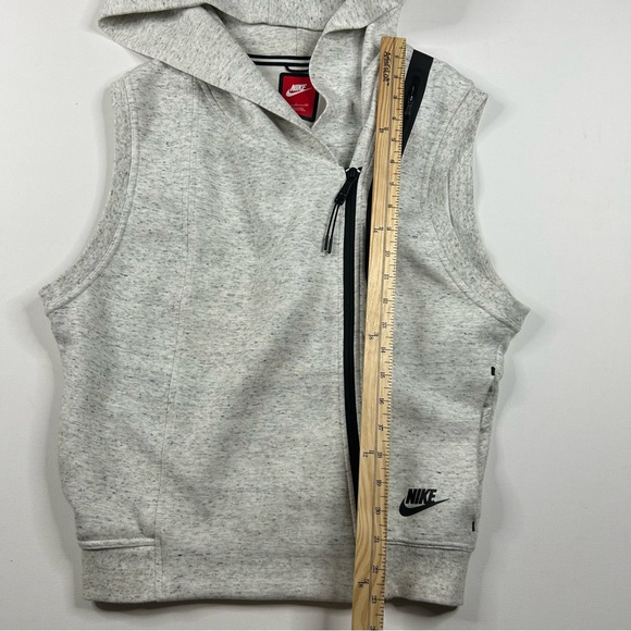 Nike Vest Small White Tech Pack Hooded Training Running Jogging Tech Unisex - Picture 5 of 8